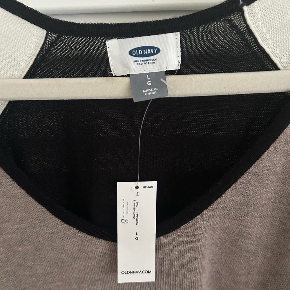 NEW Neutral Color Sweatshirt - Picture 2 of 4